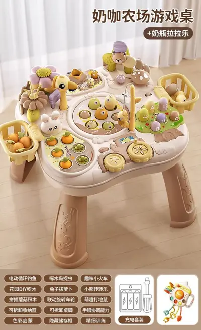 Early Education Activity Table for Ages 0-3 Multifunctional - 9