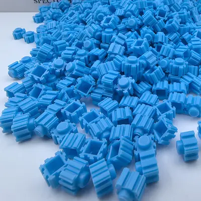 LEGO-kompatible 8mm kleine Teilchen Schüttgut Bausteine Großhandel Kinder Bastelzubehör Bildungs-Puzzlespielzeug - 8