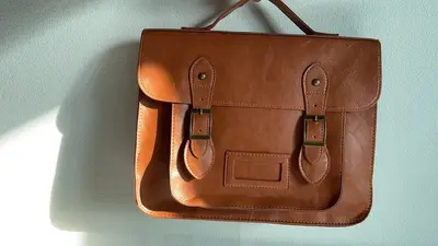 Japanese Style Women's Messenger Bag, JK School Style - 7