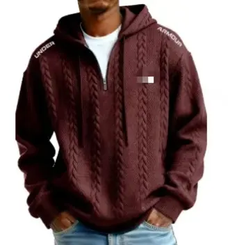 3D Baskılı Erkek Kapüşonlu Sweatshirt, İlkbahar Modeli - 13
