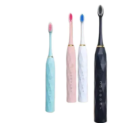 X-9 Electric Toothbrush, Twin Pack for Adults, Waterproof, Soft Bristles
