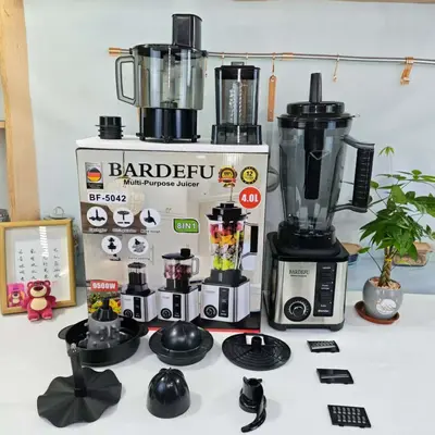 BARDEFU 4L 8in1 Ticari paslanmaz çelik blender - 3