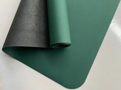 Foldable Travel Yoga Mat, High-Density Rubber, Extra Wide and Long - 13