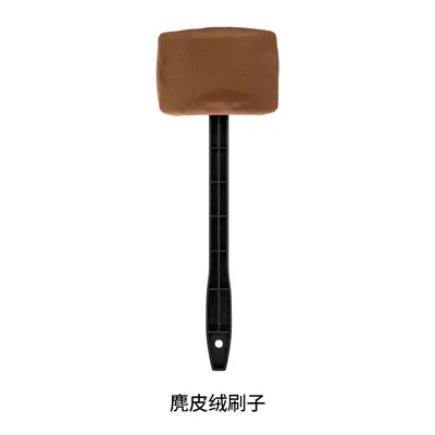 Suede-Look Coral Fleece Windshield Cleaning Brush for Car Glass - 8