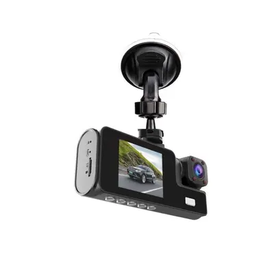 跨境新款高清夜视WiFi行车记录仪三录3镜头 carDVR 3camera lens