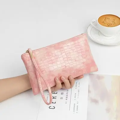 2026 Crocodile Pattern Women's Clutch and Wallet, Large Capacity - 8