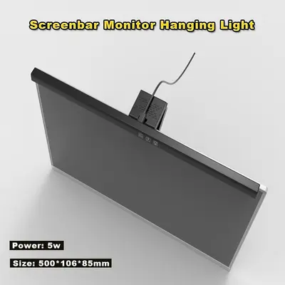 Cross-border bestselling dimmable blue light reducing asymmetric eye protection LED desk lamp computer lamp monitor screen hanging lamp