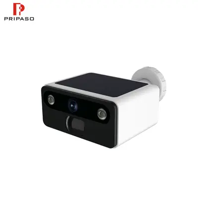 Solar surveillance camera, full-color night vision, wide-angle