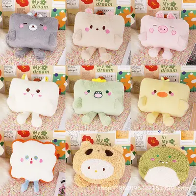 Rechargeable electric hand warmer, washable plush cover, explosion-proof - 1