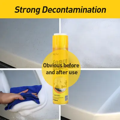 Multipurpose Foam Cleaner for Car Interior and Leather, Waterless