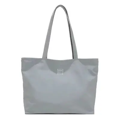Large Canvas Tote Bag with Waterproof Nylon, Women's Shoulder Bag - 5