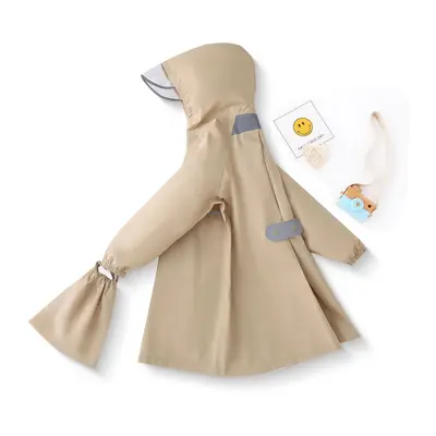 Hochwertiger Kinderregenmantel, Grundschüler Kindergarten, Schultasche, langer Ganzkörper-Regenmantel wasserdicht verdickt einteiliger Poncho - 7