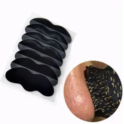Black pore strip, blackhead removal nose strip, peel-off black pore strip, acne removal nose strip, bamboo charcoal blackhead remover strip