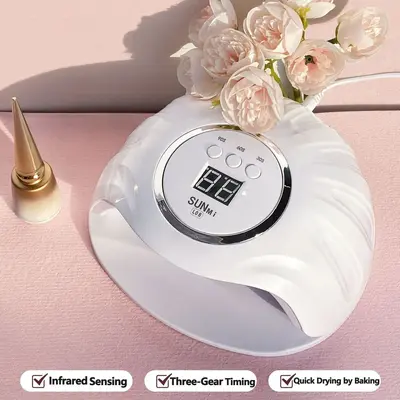Nail UV LED Curing Lamp Fast Dry Oven Portable Nail Art Dryer Salon Home Manicure Kit Nail Lamp