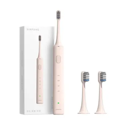 Ultrasonic electric toothbrush for adults, rechargeable, soft bristles