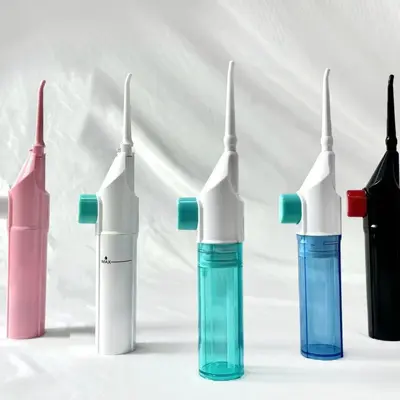 Portable Manual High-Pressure Water Flosser Dental Irrigator - 2