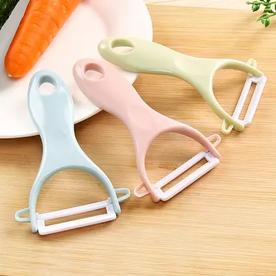 Home ceramic fruit knife, multifunctional apple peeler, vegetable peeler, potato peeler.