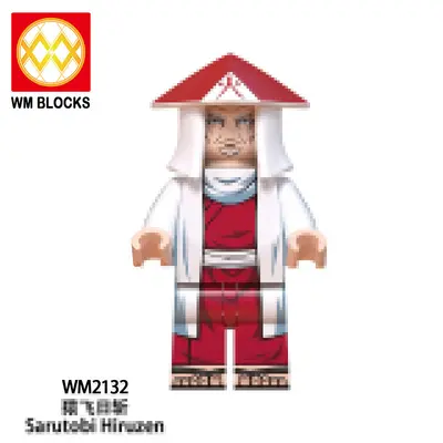 WM6111 Anime Series Building Blocks, 8 Mini Figures, Children's Educational