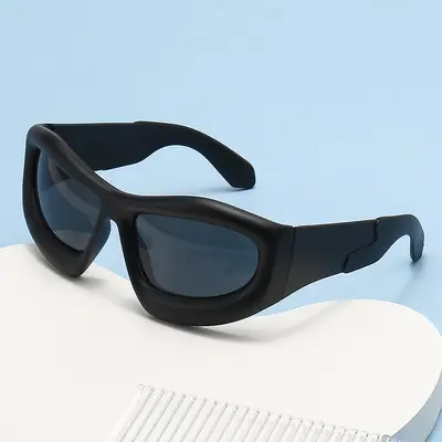 Sports Cycling Sunglasses, Large Frame, Windproof - 4