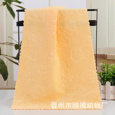Handtuch Fuß 35g Farbiges Bären-Reliefhandtuch Feinfaser-Badetuch Geschenk Haushaltsreinigung Farbiges Handtuch - 10