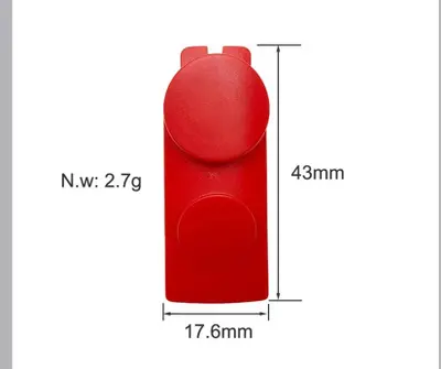 Dyson Vacuum Cleaner Button, Red, with Spring - 9