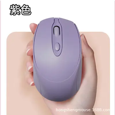 Kaynak fabrika spot toptan satış Apple Huawei cep telefonu dizüstü bilgisayar Macaron şarjlı kablosuz Bluetooth mouse için uygundur - 12