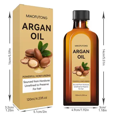 跨境外贸Argan Oil摩洛哥油护发精油面部保湿身体按摩多效合1精华
