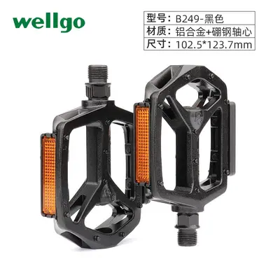 WELLGO Mountain and Road Bicycle Pedals M248/M249/M195/C25/B239/VB087 - 9