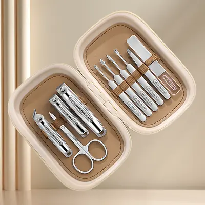 Nagelschere-Set, Nagelschere, Nagelschere, Fußnagelschere, einzelne multifunktionale Pediküre, tragbare Manikürschere für Zuhause - 9
