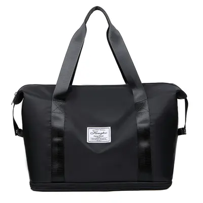 Kurze Reisetasche für Damen mit großer Kapazität, Erweiterung, Trocken- und Nassaufteilung, Sporttasche, Yoga-Sporttasche, Aufbewahrungstaschen für Schwangerschaftsgepäck