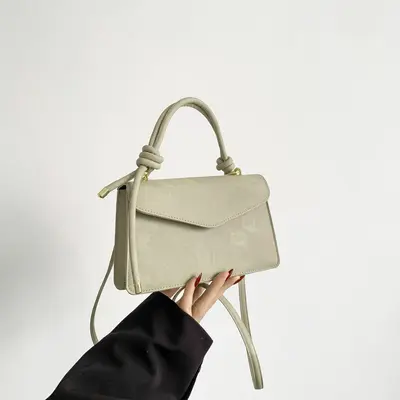 Women's Small Square Crossbody Bag, Simple Versatile Single-Shoulder Design - 10