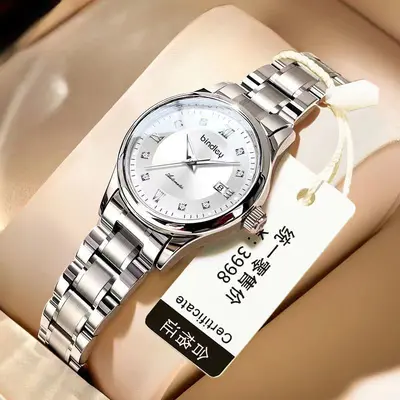 Damen Quarzuhr wasserdicht, modernes Design