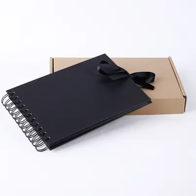 A5 Ring Binder Album, DIY Sketchbook, Retro Kraft Paper