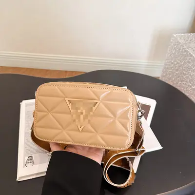 Women's Lightweight Small Square Crossbody Bag - 12