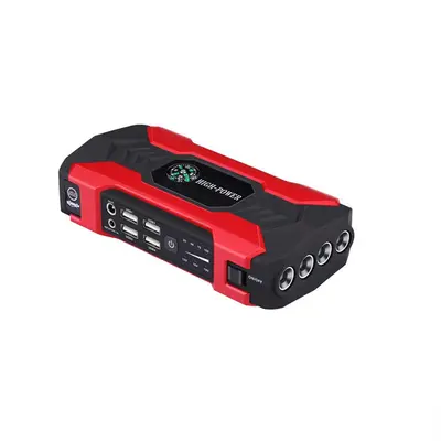 Car Emergency Jump Starter Power Bank High Capacity 12V Vehicle Booster for Gasoline and Diesel Engines Battery Charger Portable Ignition Tool