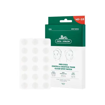 VT Centella asiatica acne patch generation 3, 18 or 66 pieces