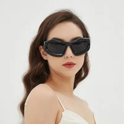 Sports Cycling Sunglasses, Large Frame, Windproof - 1