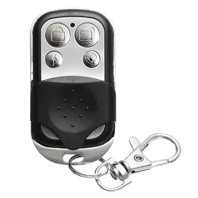 Export Brazil Metal 4-Button Copy Clone Garage Door Retractable Door Rolling Shutter Electric Door 433MHZ Rolling Code Remote Control