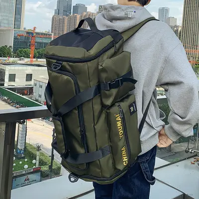 Reisetasche für Herren für Kurzstreckenreisen, Rucksack mit extra großem Fassungsvermögen, tragbare leichte Sporttasche für Frauen zum Umhängen