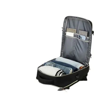 Unisex Cabin-Size Business Travel Backpack, Large Capacity, Laptop Compartment - 6