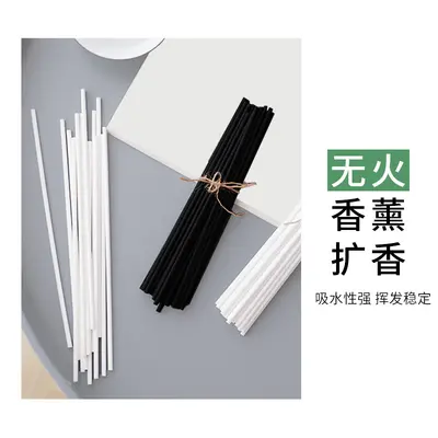 Fragrance Diffuser Reed Sticks, Fiber, Flameless, for Essential Oils