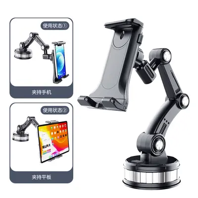 Car Phone Holder with Large Suction Cup, Anti-Shock Design - 11