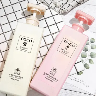 Coco Parfümlü Duş Jeli ve Saç Kremi Bakım Seti, Kalıcı Koku, Kepek Önleyici - 5