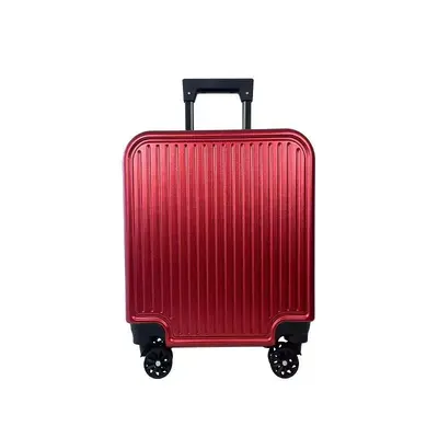 Women's suitcase small 18 inch ins popular lightweight combination lock wheeled bag 20 student boarding travel leather suitcase men - 7