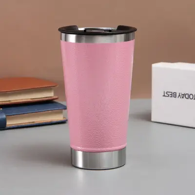 Edelstahl-Isolierflasche mit Flaschenöffner, Auto-Becher - 11
