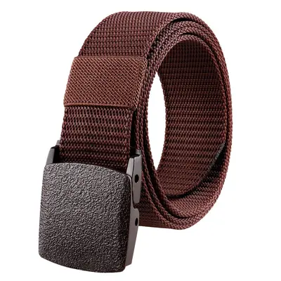 Cross-border Tactical Waist Belt Men's Outdoor Quick Release Cobra Alloy Buckle Nylon Woven Belt Work Uniform Training Pants Belt - 11