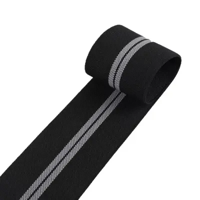 8 cm Spor Bilek Bandı, Çizgili Elastik Dokuma Bant, Giyim Yardımcı Malzemesi - 5