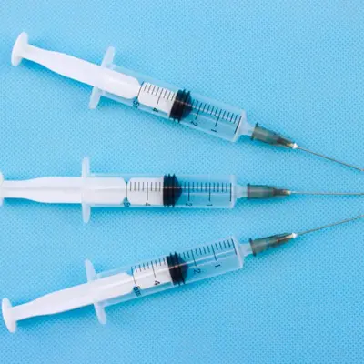 Plastic Syringe with Needle Tube for Pet Injection