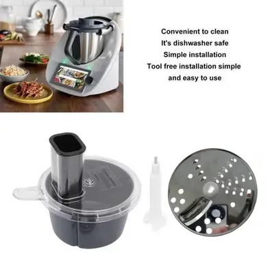 Thermomix TM5 TM6 sebze kesici aksesuarı, rendeleyici