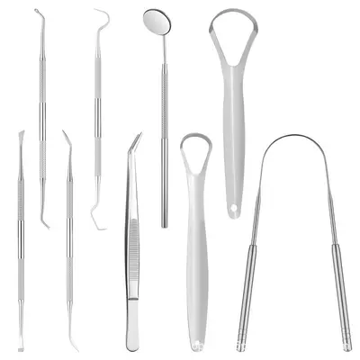 Diş bakım seti, fırça, floss, antiseptik sonda, antibakteriyel - 6